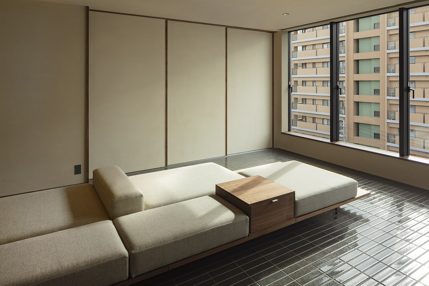 Atelier 京都、障子越しの光